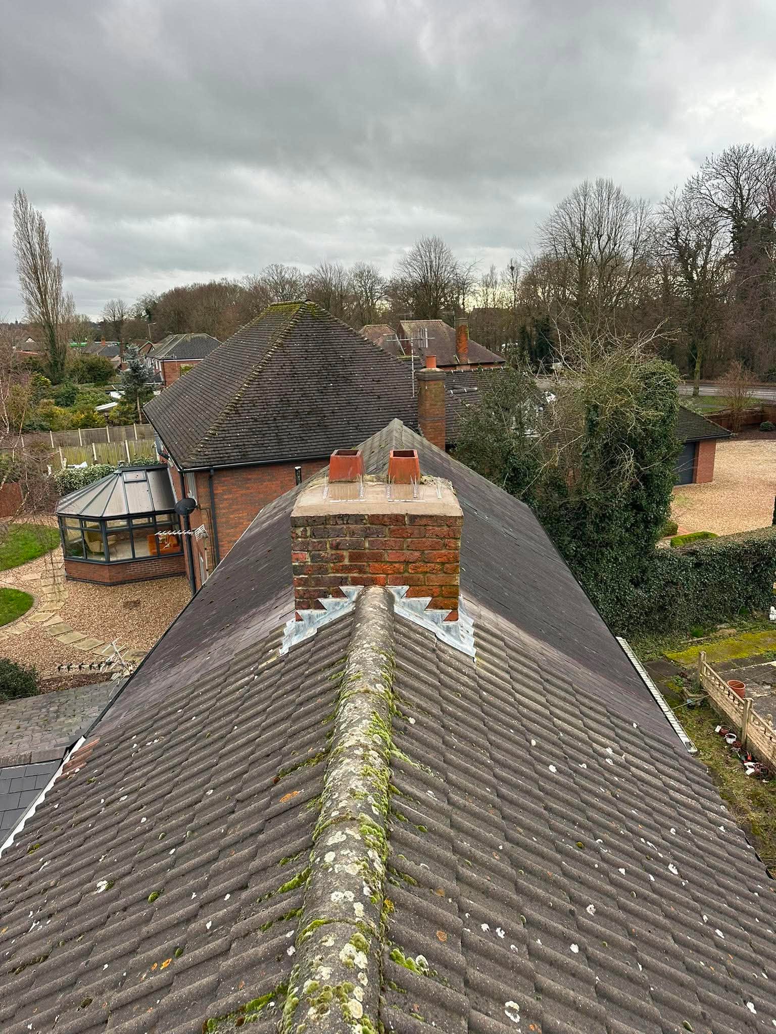 Structural chimney repair and repointing